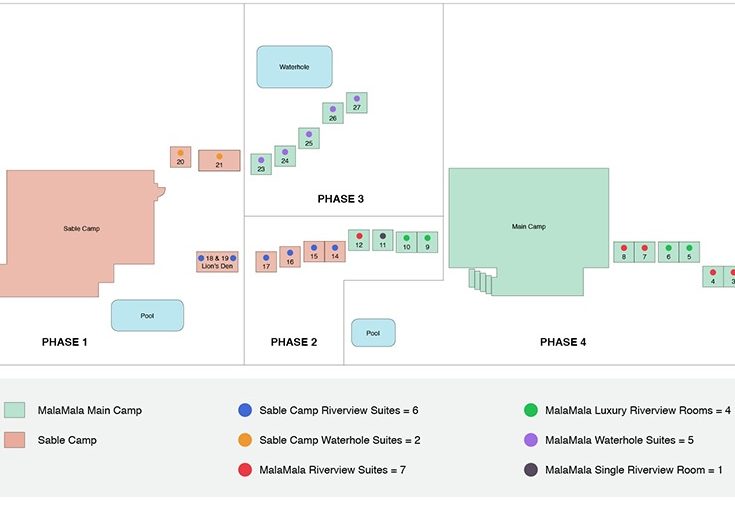 Mala Mala Main Camp and Sable Camp 2017 / 2018 Refurbishment